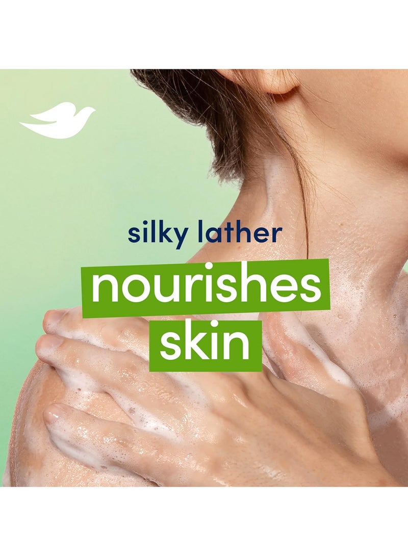 Dove 3 Pack Cool Moisture Cucumber & Green Tea Moisturizing Cream Bar Soap for Refreshed Skin 106g Each - Image 2